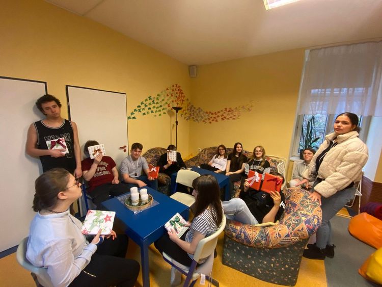 Ünnepi csomagolás az Erdei iskolában