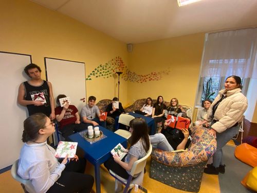 Ünnepi csomagolás az Erdei iskolában